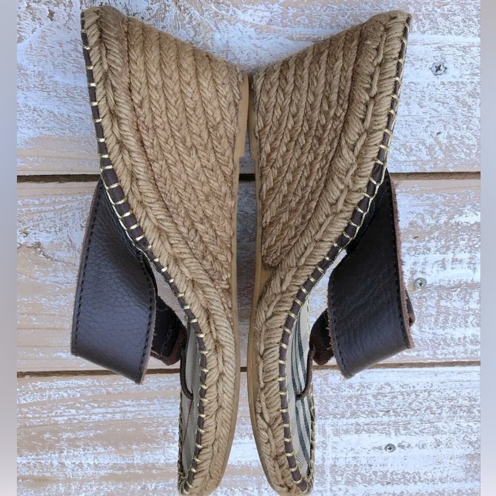 Burberry Wedge Sandals
